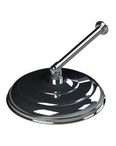 DUCHA CASCATA SODRAMAR ALUMINIO POLIDO 12"