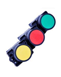 BOTOEIRA ALTRONIC VERMELHO 1NF 22 MM