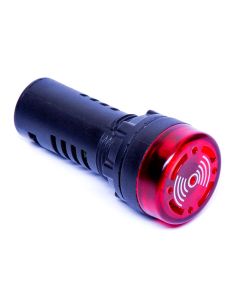 SINALEIRA LED ALTRONIC SONORA VERMELHO 220V